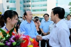 Chủ tịch Nước Trương Tấn Sang thăm và làm việc với CNCB Tập đoàn